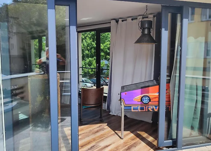 Big Windows Apartment Prag